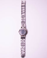 Schwarz-Dial Guess Uhr für Frauen | Silberton-Quarz Uhr für Sie