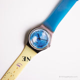 Vintage 1989 Swatch GX112 Croque Monsieur orologio | Collezione Swatch Guadare
