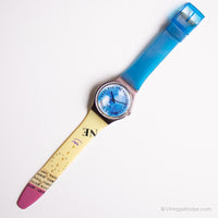 Vintage 1989 Swatch Gx112 croque monsieur reloj | Coleccionable Swatch reloj
