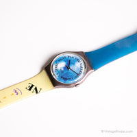 Vintage 1989 Swatch Gx112 croque monsieur reloj | Coleccionable Swatch reloj