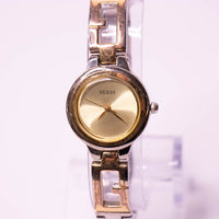 Vintage Guess Women's Watch with Gold-tone Dial & Japan Movement