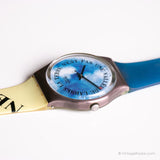 Vintage 1989 Swatch GX112 Croque Monsieur Uhr | Sammlerstück Swatch Uhr