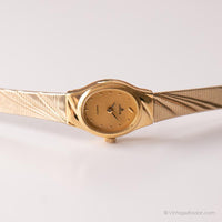 Vintage winzig Lorus Uhr für sie | Retro Gold-Tone Armbanduhr