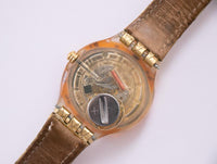 Swiss Golden Island SDK112 montre | 1992 Scuba vintage swatch montre