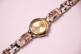Vintage Guess Women's Watch with Gold-tone Dial & Japan Movement