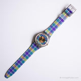 خمر 1991 Swatch GM109 Tailleur Watch | بارد التسعينات Swatch راقب