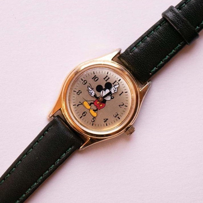 ディズニータイムワークス　腕時計　Disney TIME WORKS ミッキー Disney Time Works Mickey Mouse Disney Watch Vintage 90s Collection