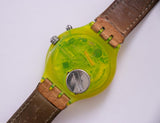 1994 FLUOSCOPE SDJ900 Scuba Vintage Swatch Watch | Yellow Scuba Swatch - Vintage Radar