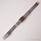 Élégant vintage Lorus montre Pour elle | Rectangulaire de ton or montre