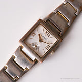 Vintage rectangular Lorus reloj | Cuarzo retro de Japón reloj para damas
