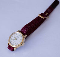 1960 Zentra 17 Rubis mecánico reloj - Damas alemanas antiguas ' reloj