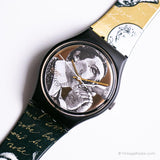 Vintage 1991 Swatch GB148 Baiser d'Antan reloj | Coleccionable Swatch