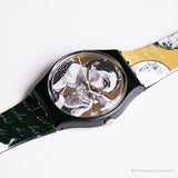 Vintage 1991 Swatch GB148 BAISER D'ANTAN Uhr | Sammlerstück Swatch