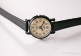 Negro vintage Lorus reloj para ella | Cuarzo de Japón reloj