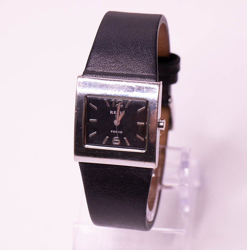 Black-dial Relic Folio Watch for Women | Vintage Relic by Fossil Watch ...