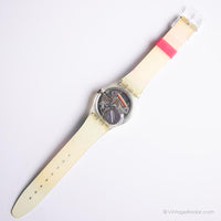 Vintage 1991 Swatch GK139 Gulp reloj | Retro Swatch Caballero reloj