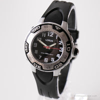 Jahrgang Lorus Sport Uhr | Schwarzes Zifferblatt -Armbanduhr