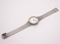 TCM Quartz en acier inoxydable montre | Unisexe rétro minimaliste minimaliste montre