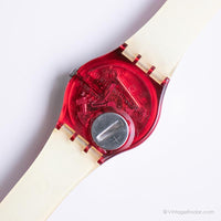خمر 1992 Swatch GX125 Dehli Watch | حالة النعناع Swatch جنت