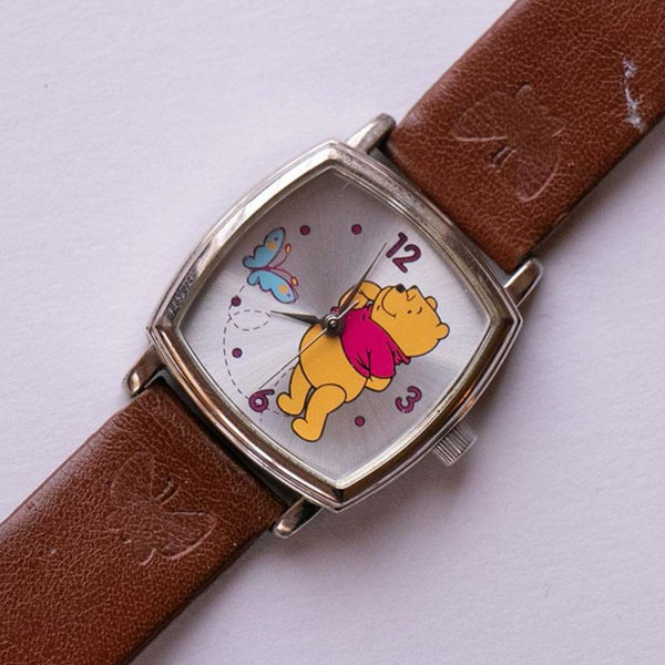 Winnie the Pooh y mariposa Seiko reloj | Antiguo Disney reloj