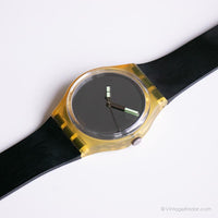 Vintage 1987 Swatch GK104 Snowwhite montre | Rétro Swatch montre