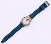 1992 C.E.O. GX709 Phase de lune Swatch | Vintage de luxe Swatch montre