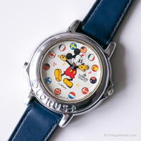 Musical Lorus Mickey Mouse V421-0021 NT 2 montre, Drapeaux du monde Lorus montre