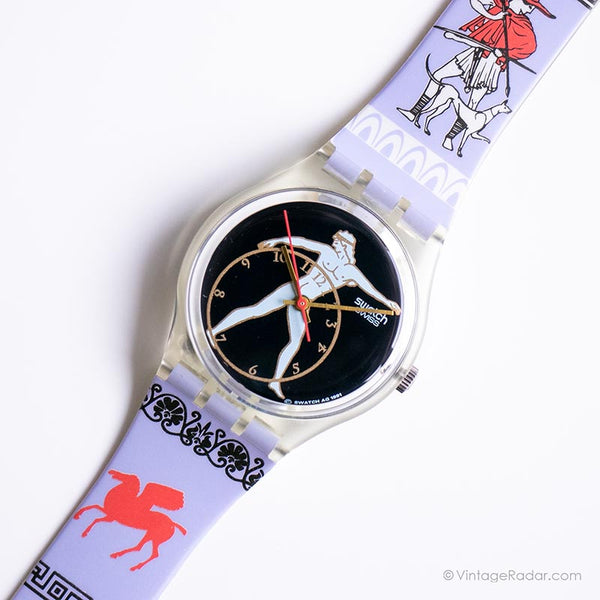Vintage 1991 Swatch Orologio da discolo GK141 | Condizione di zecca Swatch