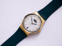 1992 C.E.O. GX709 Phase de lune Swatch | Vintage de luxe Swatch montre