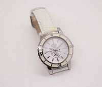 Marc Ecko Cuarzo de marcado blanco de 40 mm reloj | Diseñador vintage reloj