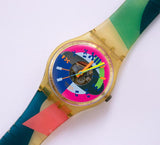 1992 Volea de playa GK153 Swatch reloj | Vintage suizo hecho reloj