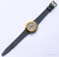Vida de oro vintage de Adec reloj | Fecha de cuarzo de Japón reloj por Citizen