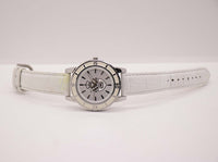 Marc Ecko Quartz à cadran blanc de 40 mm montre | Concepteur vintage montre