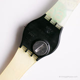 Vintage 1993 Swatch GB151 Big Enuff montre | Cadran squelette Swatch montre