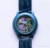 Vida dial azul de adec reloj | Vintage Adec por Citizen Cuarzo reloj