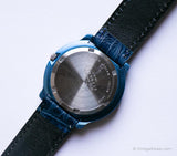 Blaues Leben durch ADEC Uhr | Vintage ADEC von Citizen Quarz Uhr