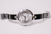 Vintage Silver-Tone Relic von Fossil Damen Uhr Nur rostfreier Stahl