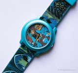 Vintage peint montre Adec par Citizen | Vie colorée par adec montre