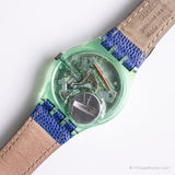 Vintage 1991 Swatch GG115 MAZZOLINO Watch | Floral Swatch Gent Watch