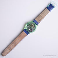 Vintage 1991 Swatch GG115 Mazzolino montre | Floral Swatch Gant montre