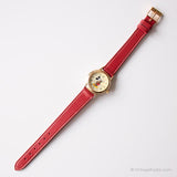 Vintage Gold-tone Mickey Mouse Watch for Her | 90s Disney Watch