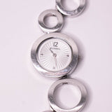 Luxuriös Fossil Quarz Uhr für sie mit elegantem Armband -Vintage