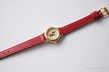 Vintage Gold-tone Mickey Mouse Watch for Her | 90s Disney Watch