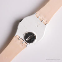 1989 Swatch GW113 Alpine montre | Blanc vintage Swatch État de la menthe