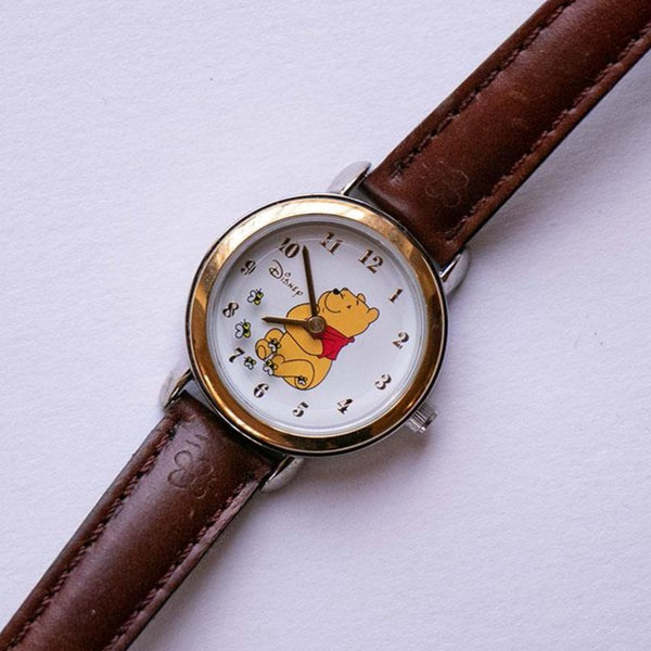 Vintage Winnie the Pooh Uhr mit beweglichen Bienen | 90er Jahre Disney Uhren