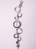 Luxurious Fossil Quartz Watch for Her with Elegant Bracelet Vintage