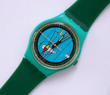 Rare 1986 Pago Pago GL400 Swatch montre | Collectionnement vintage Swatch