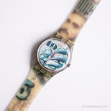 1990 Swatch Marque GM106 montre | Vintage cool des années 90 Swatch montre