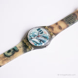 1990 Swatch Marque GM106 montre | Vintage cool des années 90 Swatch montre