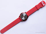 Dragon rouge vintage adec montre | ADEC de 35 mm par Citizen Quartz montre